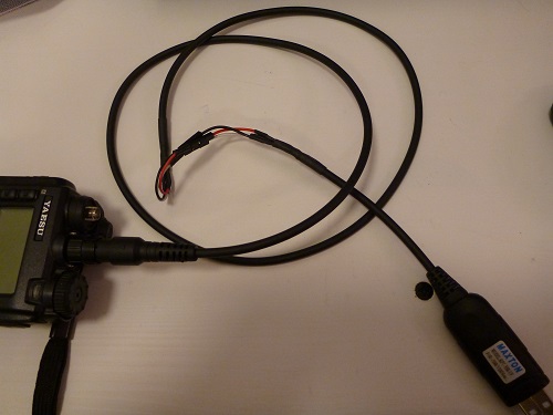 Maxton RPC-Y8R-UF cable used to connect to Yaesu VX-8DR over serial TTL